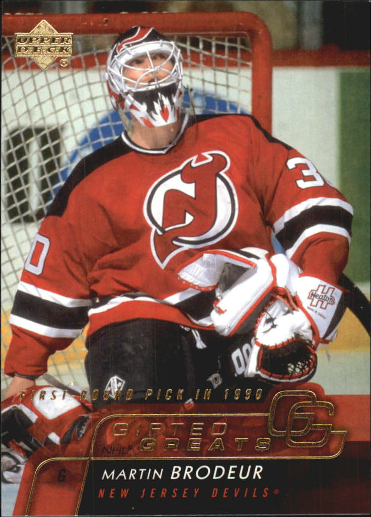 2002-03 Upper Deck Gifted Greats #GG10 Martin Brodeur