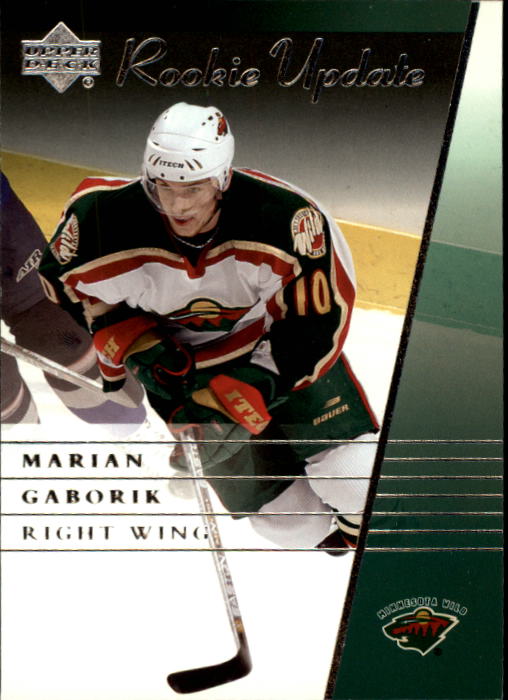 2002-03 Upper Deck Rookie Update #49 Marian Gaborik