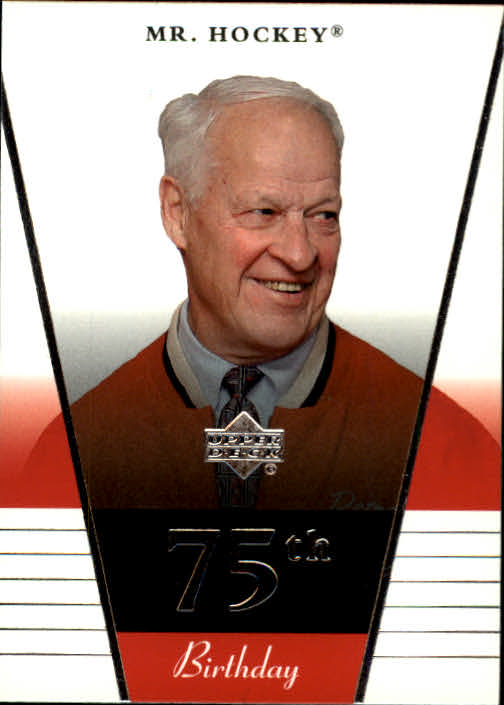 2002-03 Upper Deck Rookie Update #75 Gordie Howe
