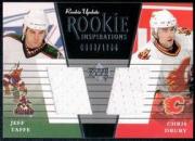 2002-03 Upper Deck Rookie Update #153A J.Taffe RC/C.Drury