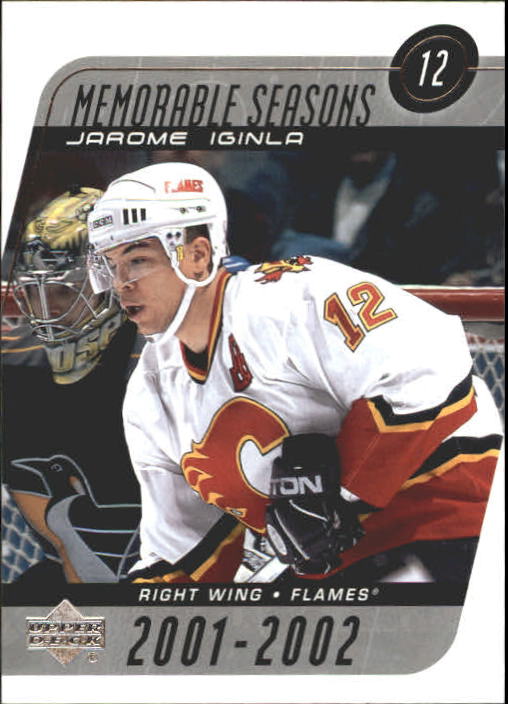 2002-03 Upper Deck #183 Jarome Iginla MS