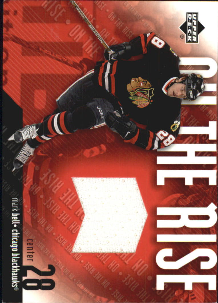2002-03 Upper Deck On the Rise Jerseys #ORMB Mark Bell