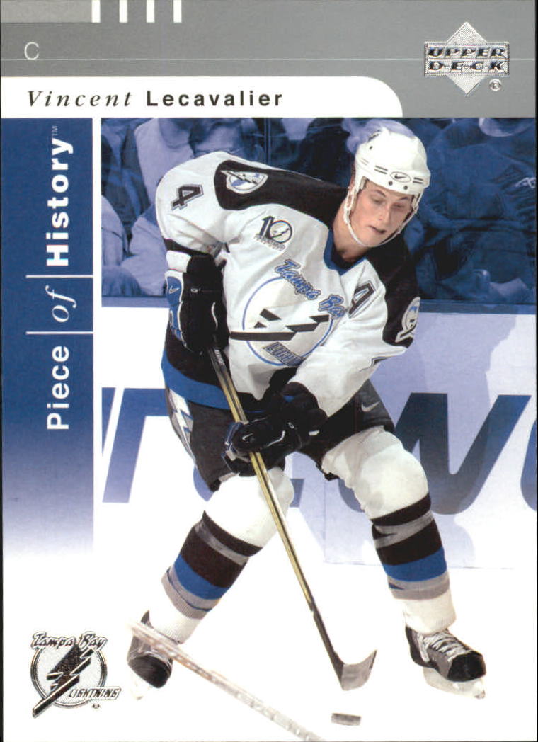 2002-03 UD Piece of History #81 Vincent Lecavalier