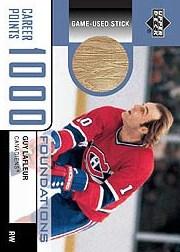 2002-03 UD Foundations 1000 Point Club #LA2 Guy Lafleur STK