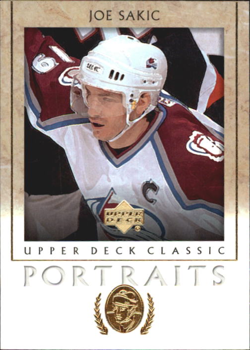 2002-03 Upper Deck Classic Portraits #25 Joe Sakic