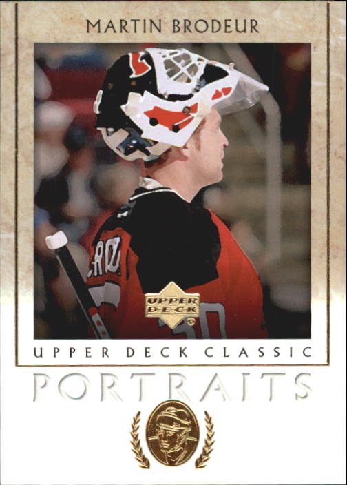 2002-03 Upper Deck Classic Portraits #57 Martin Brodeur