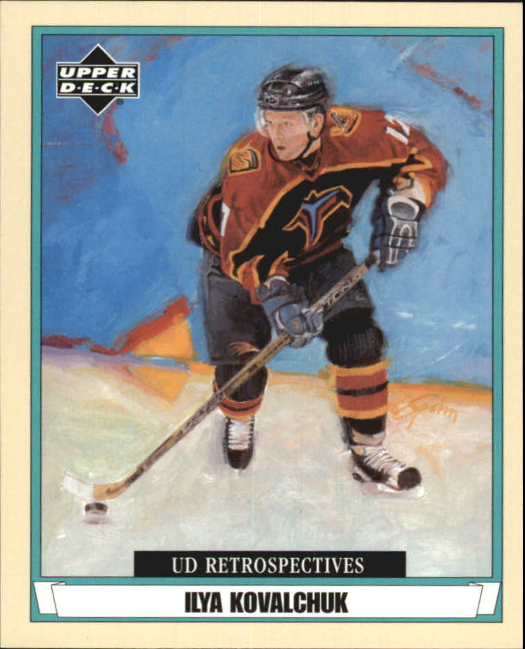 2002-03 UD Artistic Impressions Retrospectives #R4 Ilya Kovalchuk