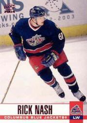2003-04 Pacific Red #96 Rick Nash