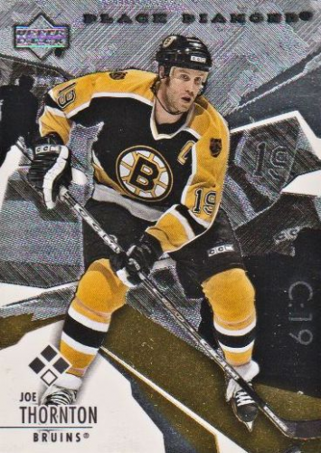 2003-04 Black Diamond #144 Joe Thornton