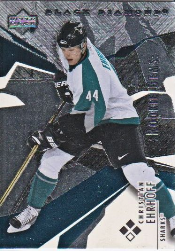 2003-04 Black Diamond #154 Christian Ehrhoff RC