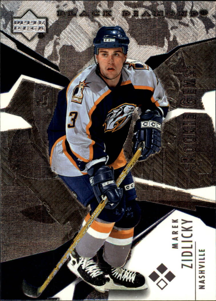 2003-04 Black Diamond #166 Marek Zidlicky RC