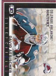 2003-04 Pacific Heads Up Stonewallers #3 David Aebischer