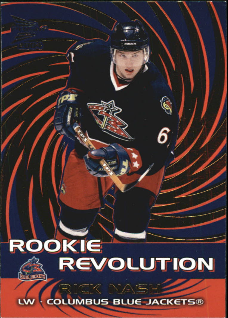 2003-04 Pacific Prism Rookie Revolution #5 Rick Nash