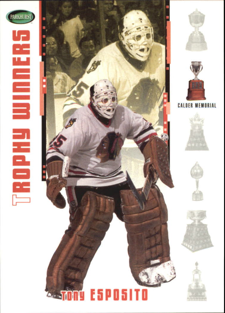 2003-04 Parkhurst Original Six Chicago Inserts #C8 Tony Esposito
