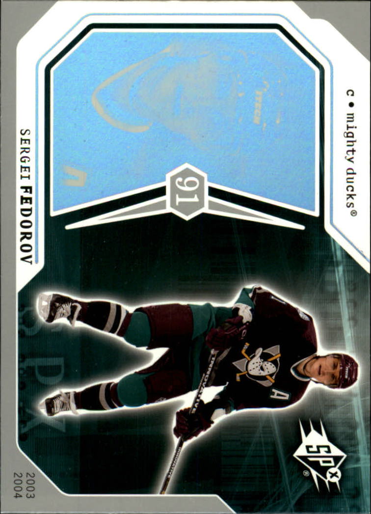 2003-04 SPx #3 Sergei Fedorov