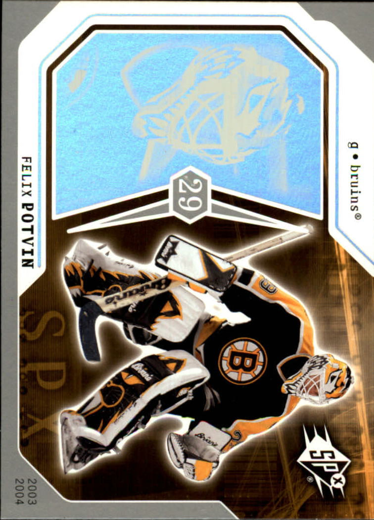 2003-04 SPx #9 Felix Potvin