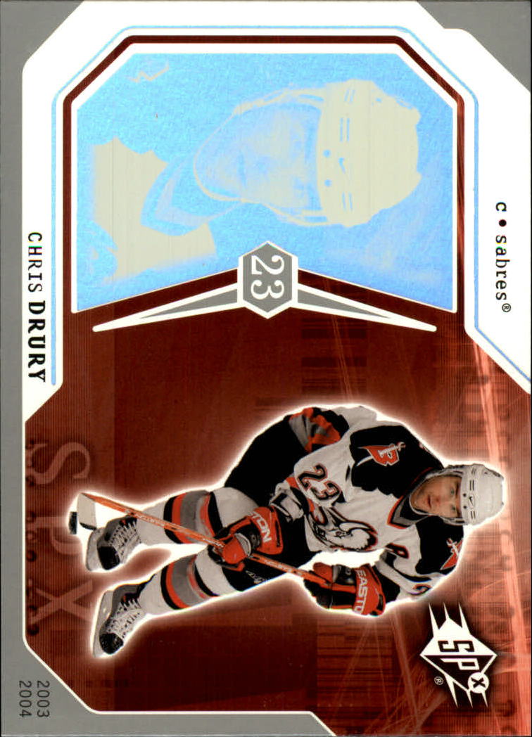 2003-04 SPx #12 Chris Drury