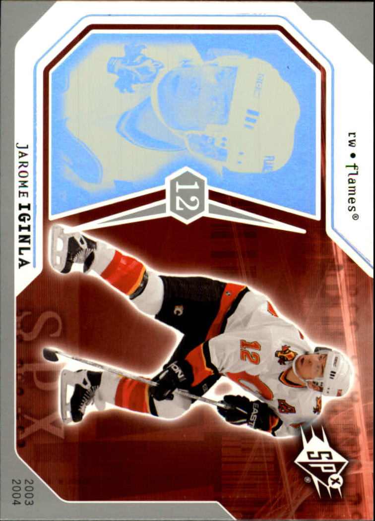 2003-04 SPx #13 Jarome Iginla