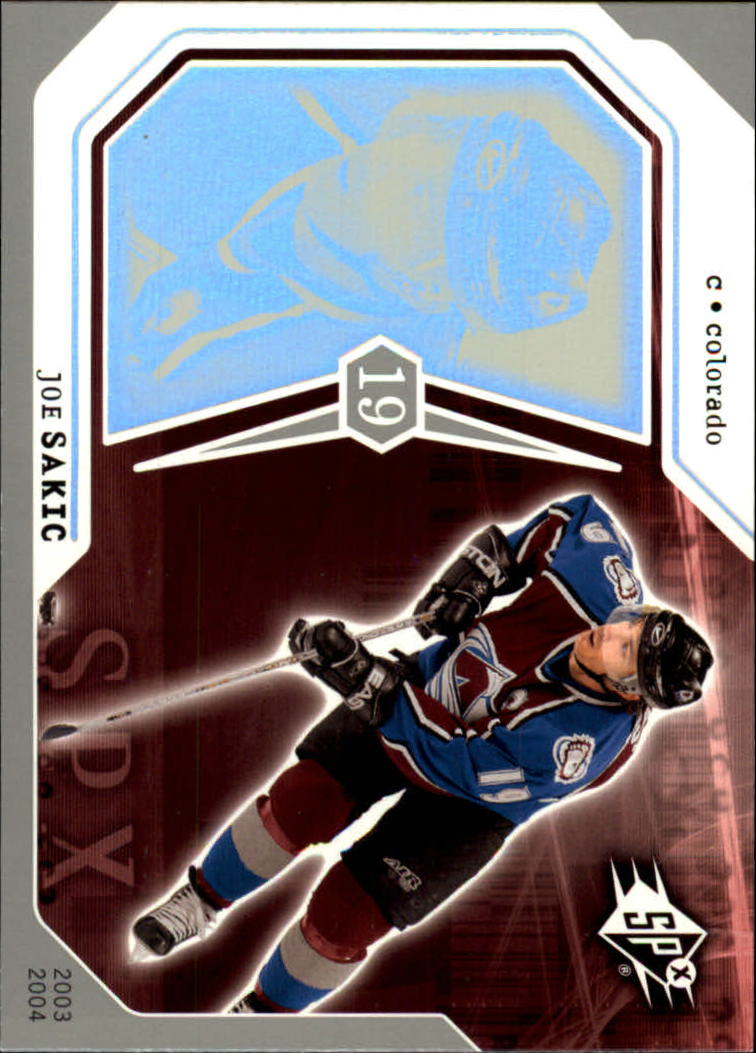 2003-04 SPx #21 Joe Sakic