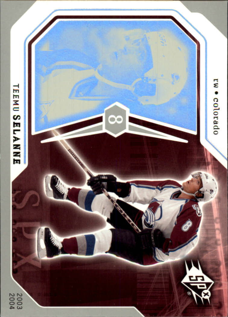 2003-04 SPx #22 Teemu Selanne
