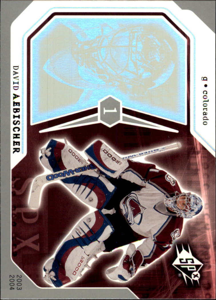 2003-04 SPx #24 David Aebischer