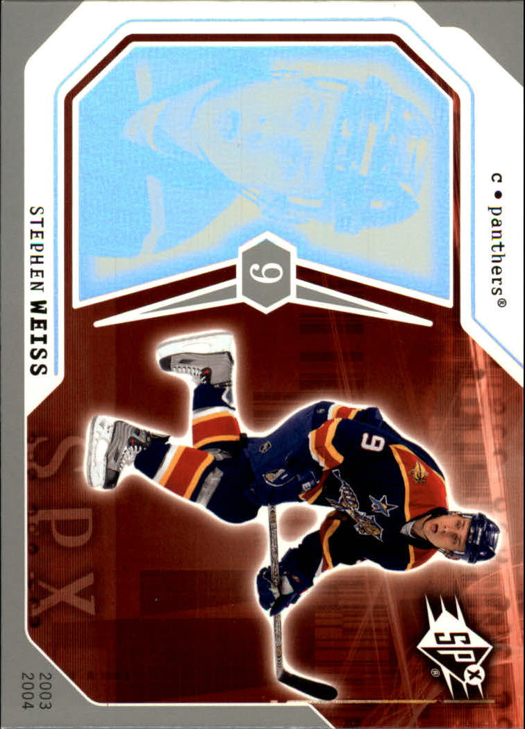 2003-04 SPx #40 Stephen Weiss