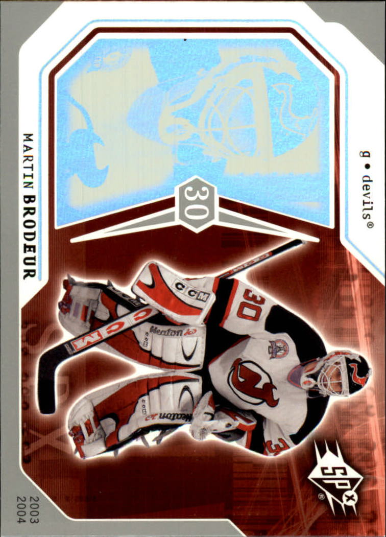 2003-04 SPx #57 Martin Brodeur