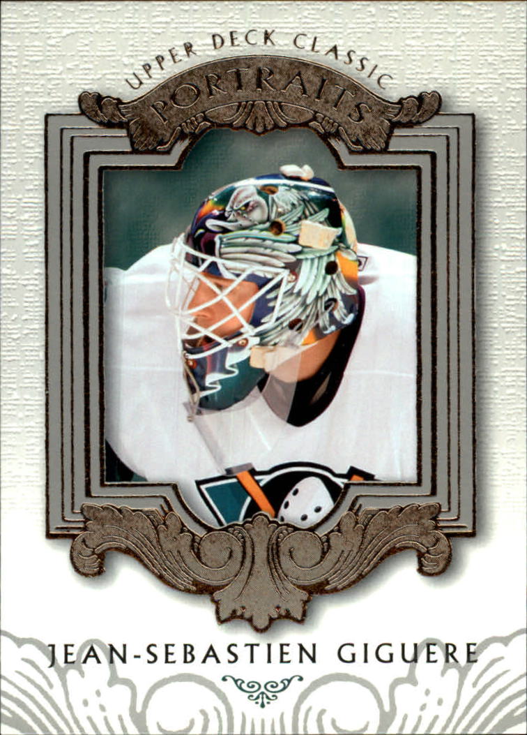 2003-04 Upper Deck Classic Portraits #3 Jean-Sebastien Giguere