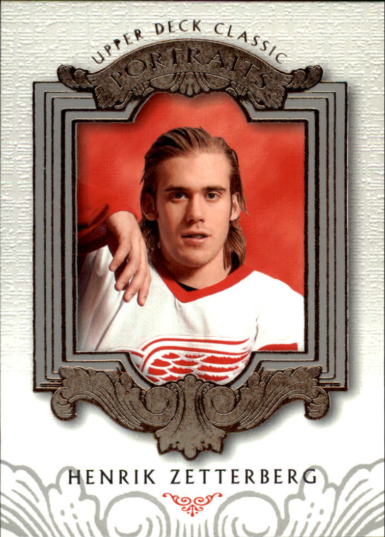 2003-04 Upper Deck Classic Portraits #32 Henrik Zetterberg