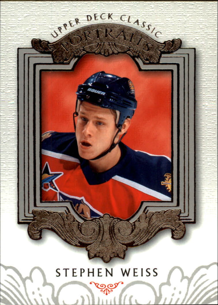 2003-04 Upper Deck Classic Portraits #40 Stephen Weiss