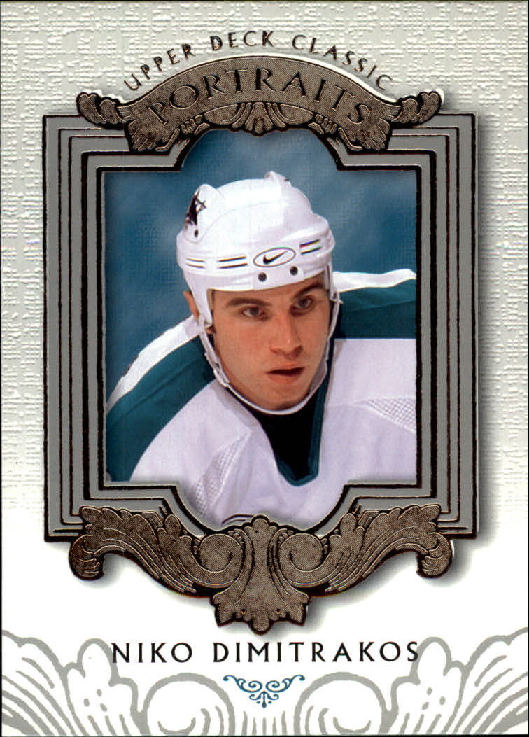 2003-04 Upper Deck Classic Portraits #81 Nicholas Dimitrakos
