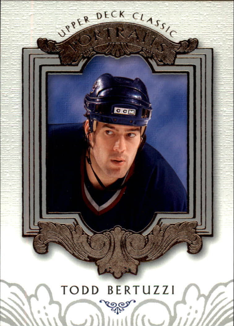 2003-04 Upper Deck Classic Portraits #96 Todd Bertuzzi