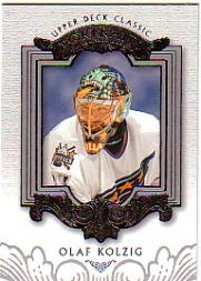2003-04 Upper Deck Classic Portraits #100 Olaf Kolzig