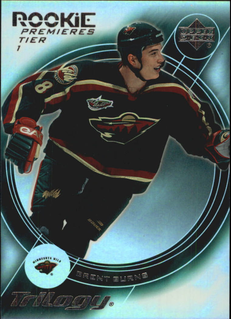 2003-04 Upper Deck Trilogy #153 Brent Burns RC