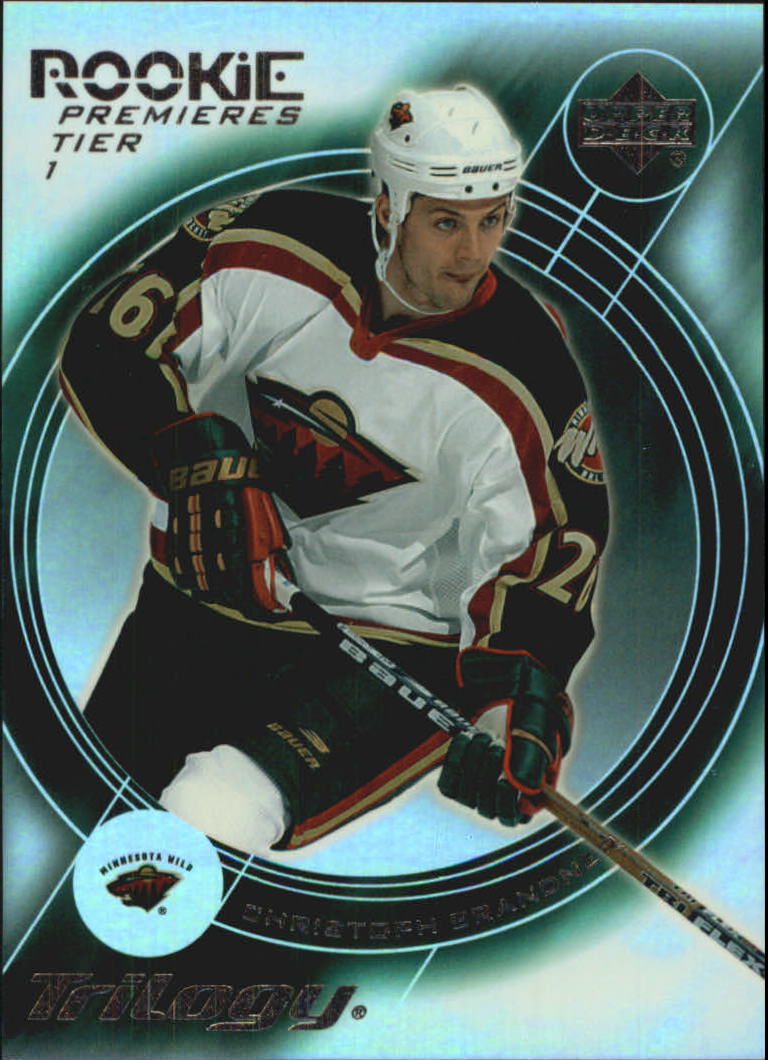 2003-04 Upper Deck Trilogy #154 Christoph Brandner RC
