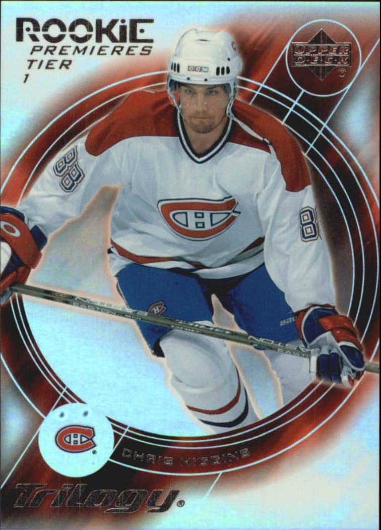 2003-04 Upper Deck Trilogy #155 Chris Higgins RC