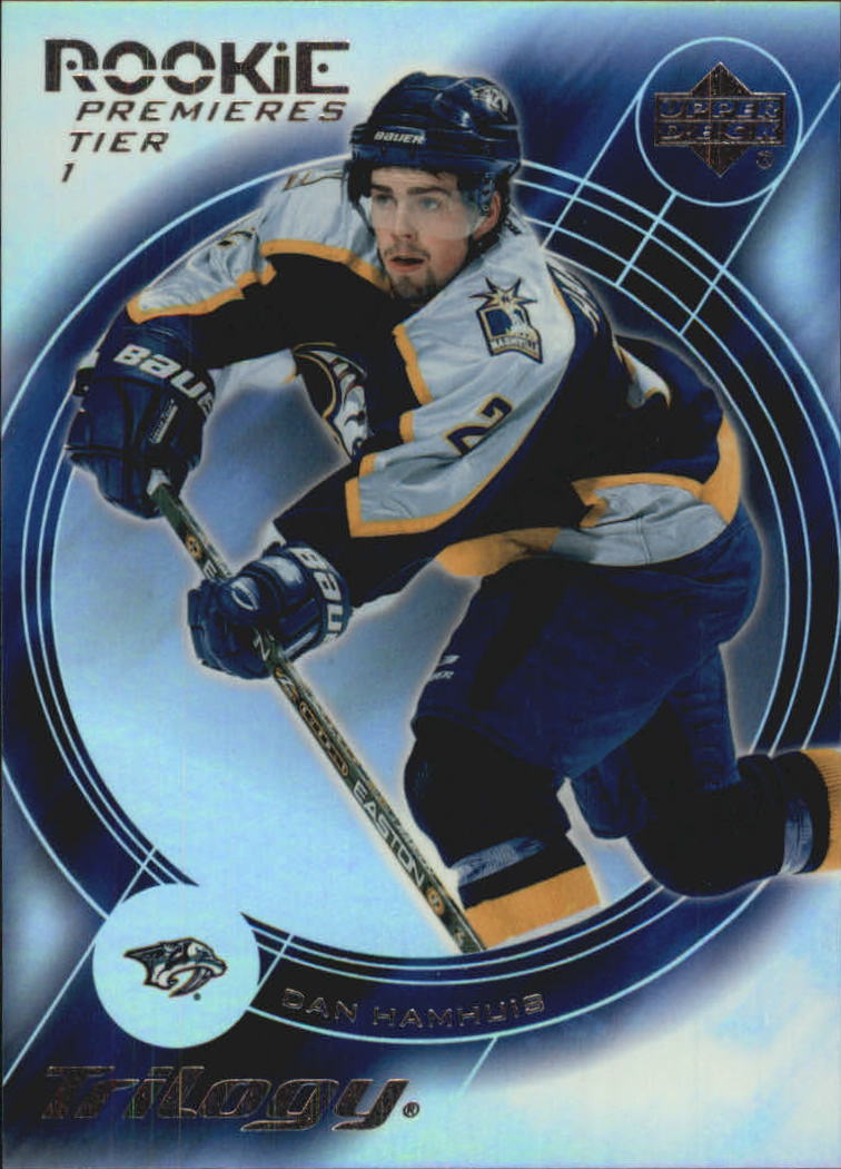 2003-04 Upper Deck Trilogy #156 Dan Hamhuis RC