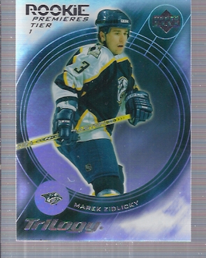 2003-04 Upper Deck Trilogy #157 Marek Zidlicky RC
