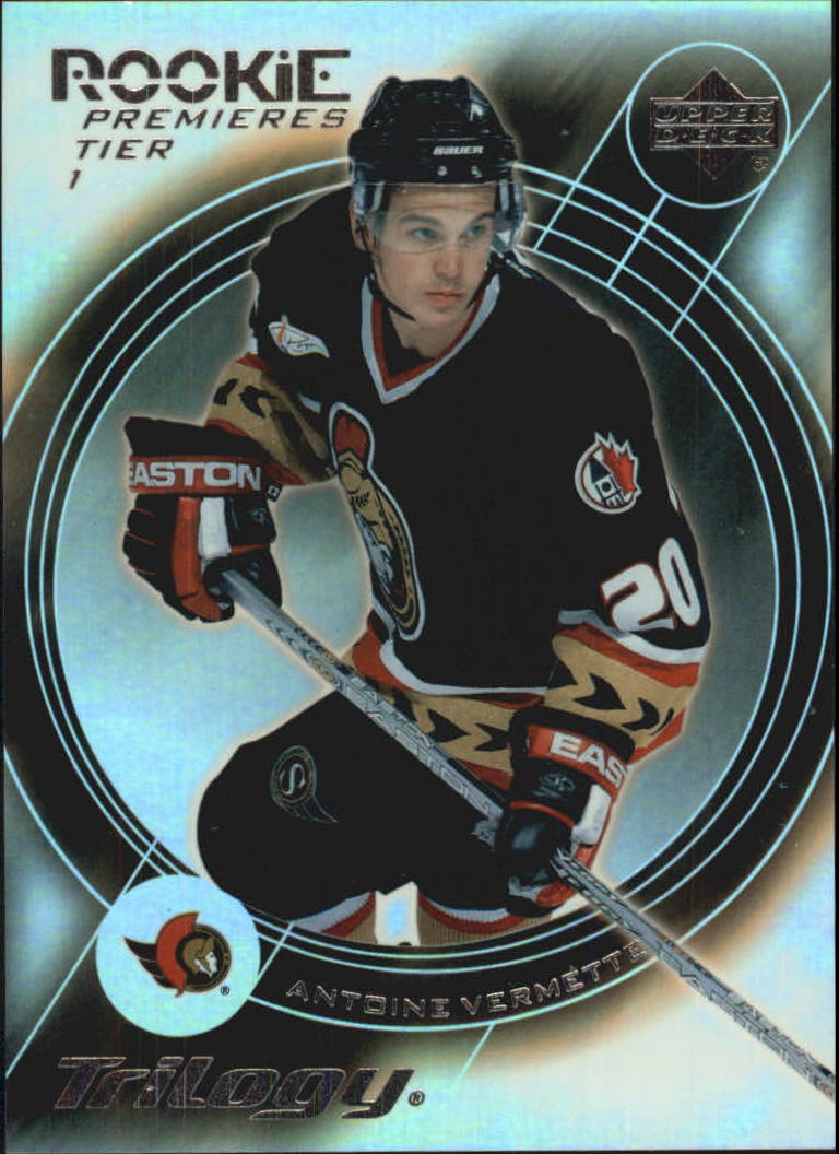 2003-04 Upper Deck Trilogy #162 Antoine Vermette RC