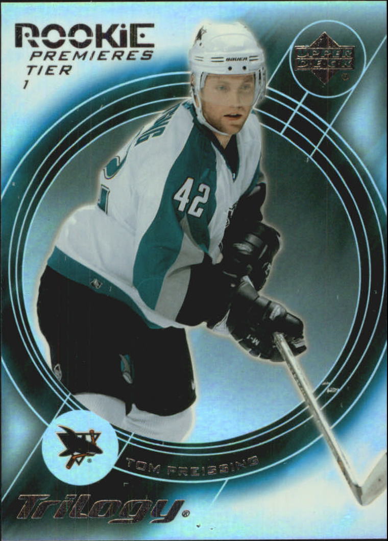 2003-04 Upper Deck Trilogy #167 Tom Preissing RC
