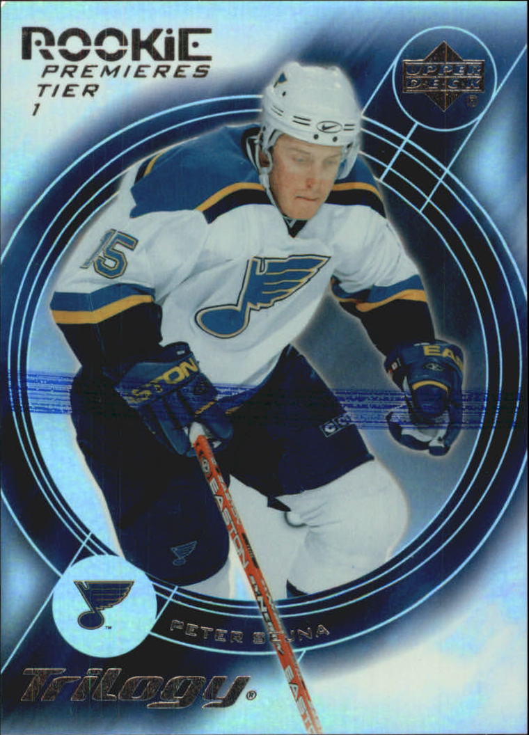 2003-04 Upper Deck Trilogy #168 Peter Sejna RC