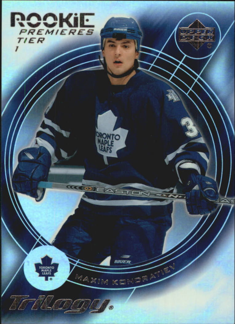 2003-04 Upper Deck Trilogy #169 Maxim Kondratiev RC