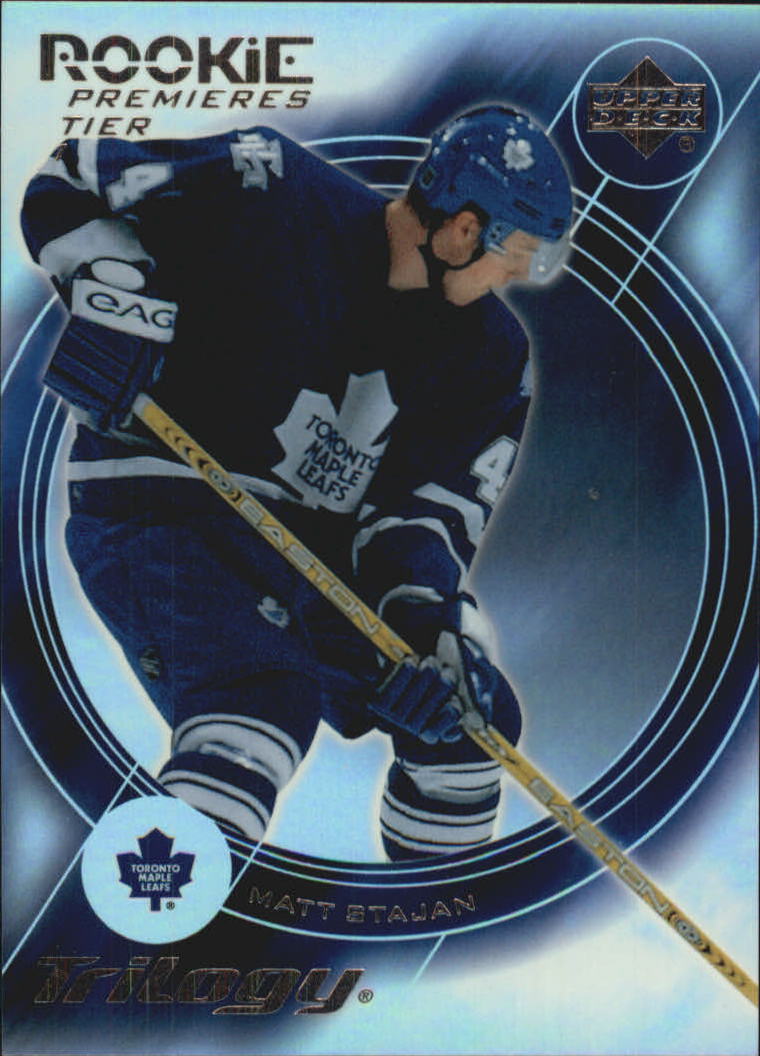 2003-04 Upper Deck Trilogy #170 Matt Stajan RC