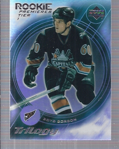 2003-04 Upper Deck Trilogy #171 Boyd Gordon RC