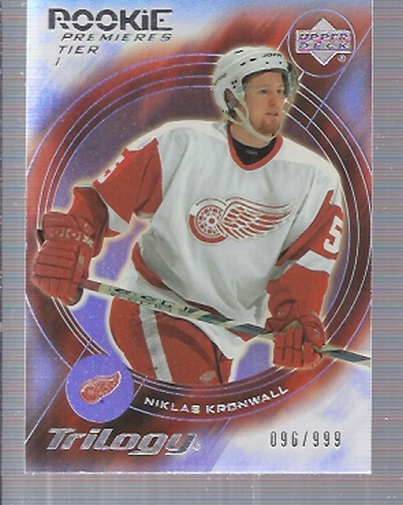 2003-04 Upper Deck Trilogy #188 Niklas Kronwall RC
