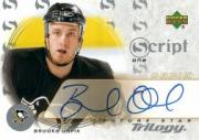 2003-04 Upper Deck Trilogy Scripts #S1BO Brooks Orpik