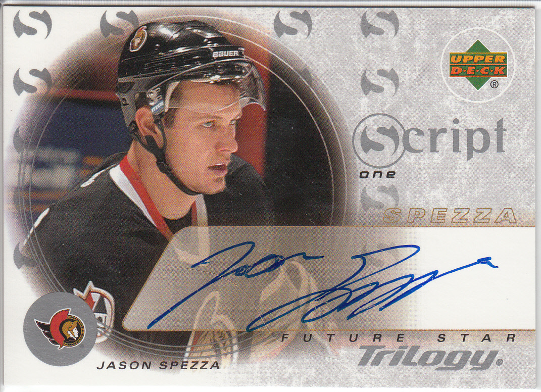 2003-04 Upper Deck Trilogy Scripts #S1JS Jason Spezza