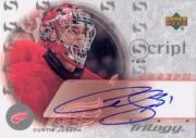 2003-04 Upper Deck Trilogy Scripts #S2CJ Curtis Joseph