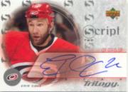 2003-04 Upper Deck Trilogy Scripts #S2EC Erik Cole
