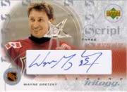 2003-04 Upper Deck Trilogy Scripts #S3G1 Wayne Gretzky AS